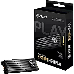 Накопичувач SSD MSI Spatium M480 Play 2 TB (S78-440Q300-P83) - мініатюра 4
