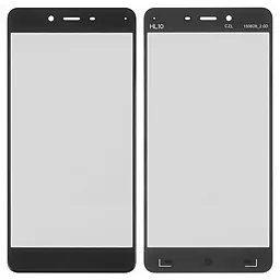 Корпусне скло дисплея OnePlus X Black - фото Корпусне скло дисплея OnePlus X Black