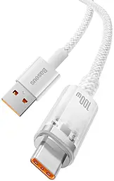 Кабель Baseus Smart Temperature Control USB-A - Type-C 100w 5a 2м cable White (CATS010502) - миниатюра 6 Кабель Baseus Smart Temperature Control USB-A - Type-C 100w 5a 2м cable White (CATS010502) - миниатюра 6
