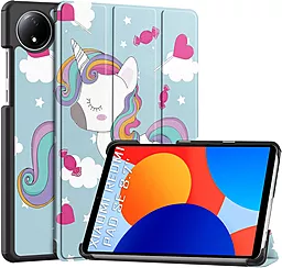 Чехол для планшета BeCover Smart Case для Xiaomi Redmi Pad SE 8.7" Unicorn (711919) - фото Чехол для планшета BeCover Smart Case для Xiaomi Redmi Pad SE 8.7" Unicorn (711919)