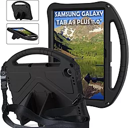 Чехол для планшета BeCover Protected Cover с креплением для Samsung Galaxy Tab A9 Plus SM-X210/SM-X215/SM-X216 11.0" Black (711875) - фото Чехол для планшета BeCover Protected Cover с креплением для Samsung Galaxy Tab A9 Plus SM-X210/SM-X215/SM-X216 11.0" Black (711875)