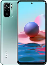 Смартфон Xiaomi Redmi Note 10 4/64Gb Lake Green - фото Смартфон Xiaomi Redmi Note 10 4/64Gb Lake Green