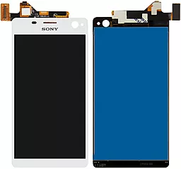 Дисплей Sony Xperia C4 (E5303, E5306, E5333, E5343, E5353, E5363) с тачскрином, оригинал, White - фото Дисплей Sony Xperia C4 (E5303, E5306, E5333, E5343, E5353, E5363) с тачскрином, оригинал, White