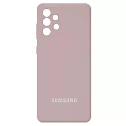 Чохол Epik Silicone Cover Full Camera (AA) для  Samsung Galaxy A52 4G, Galaxy A52 5G Сірий / Lavender