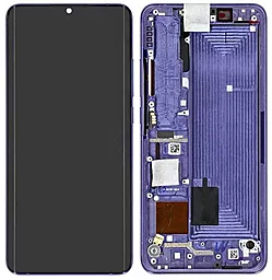 Дисплей Xiaomi Mi Note 10, Mi Note 10 Pro, Mi Note 10 Lite, Mi CC9 Pro с тачскрином и рамкой, оригинал, Purple - фото Дисплей Xiaomi Mi Note 10, Mi Note 10 Pro, Mi Note 10 Lite, Mi CC9 Pro с тачскрином и рамкой, оригинал, Purple