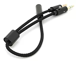 Аудио разветвитель Voltronic KY-192 mini Jack 3.5mm 2xM/F cable 0.2 м black - миниатюра 2