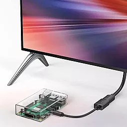 Видео переходник (адаптер) Ugreen micro HDMI - HDMI v2.0 4k 60hz 0.22m black (20134) - миниатюра 8