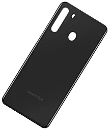 Задняя крышка корпуса Samsung Galaxy A21 A215 Black - миниатюра 2