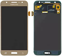Дисплей Samsung Galaxy J5 J500 2015 з тачскріном, (TFT), Gold