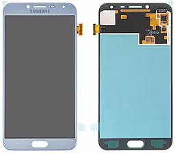 Дисплей Samsung Galaxy J4 J400 с тачскрином, оригинал, Blue - фото Дисплей Samsung Galaxy J4 J400 с тачскрином, оригинал, Blue