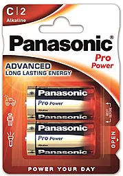 Батарейки Panasonic C (LR14) Pro Power 2шт (LR14XEG/2BP) - фото Батарейки Panasonic C (LR14) Pro Power 2шт (LR14XEG/2BP)