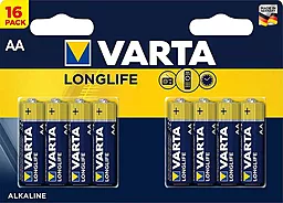 Батарейки Varta AA (LR6) Longlife 16шт