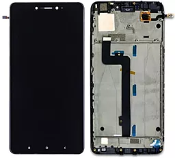 Дисплей Xiaomi Mi Max 2 з тачскріном і рамкою, Black