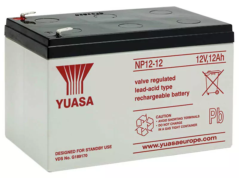 Акумуляторна батарея Yuasa 12V 12Аh (NP12-12) - фото 1