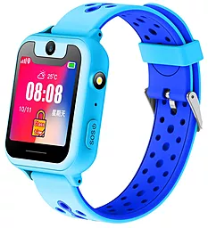 Смарт-годинник Smart Baby MT-02 GPS-Tracking Blue - фото Смарт-годинник Smart Baby MT-02 GPS-Tracking Blue