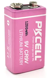 Батарейки PKCELL CR9V 1200mAh LiMno2 3.6V - фото Батарейки PKCELL CR9V 1200mAh LiMno2 3.6V