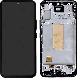 Дисплей Samsung Galaxy A54 A546 5G з тачскріном і рамкою, (OLED), Black