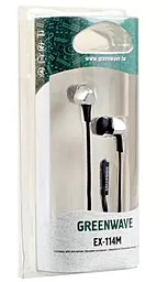 Навушники Greenwave EX-114M Black/Silver - мініатюра 4