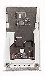 Слот (лоток) SIM-карти Xiaomi Mi Max Original Silver