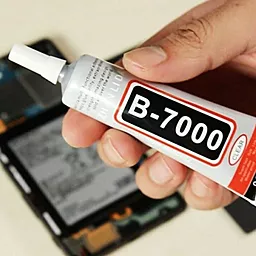 Клей силіконовий B7000 25мл, в тюбику з дозатором, прозорий - мініатюра 5