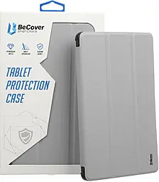 Чехол-книжка Soft Edge BeCover с креплением для стилуса для Xiaomi Redmi Pad SE 8.7" Gray (712568) - фото Чехол-книжка Soft Edge BeCover с креплением для стилуса для Xiaomi Redmi Pad SE 8.7" Gray (712568)