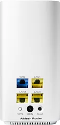 Маршрутизатор Asus ZenWiFi AC Mini CD6 3PK White (CD6-3-PK) - миниатюра 7