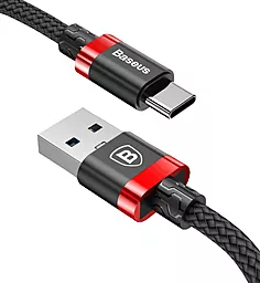 USB Кабель Baseus Golden Belt USB Type-C Cable Black/Red (CATGB-A19)