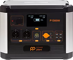 Зарядна станція PowerPlant P1500W 1536Wh 1500W (PB930739)