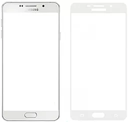 Корпусне скло дисплея Samsung Galaxy A7 A710F, A710FD, A710M, A710Y, A7100 2016 (original) White