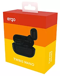 Наушники Ergo BS-510 Twins Nano Black - миниатюра 6