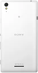 Задняя крышка корпуса Sony Xperia T3 D5102 со стеклом камеры Original White