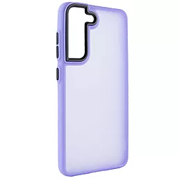 Чехол Epik Lyon Frosted для Samsung Galaxy S21 FE Purple