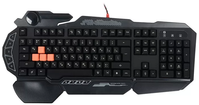 Клавіатура A4Tech B314 Bloody Black - фото 3