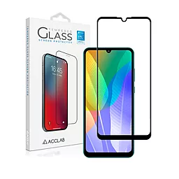Защитное стекло ACCLAB Full Glue Huawei Y6p  Black (1283126508301)