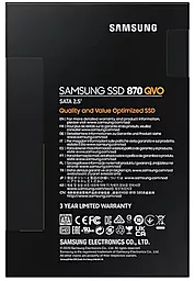 SSD Накопитель Samsung 870 QVO 1 TB SATA 3 (MZ-77Q1T0BW) - миниатюра 7