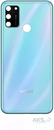 Задняя крышка корпуса Huawei Honor 9A со стеклом камеры Blue