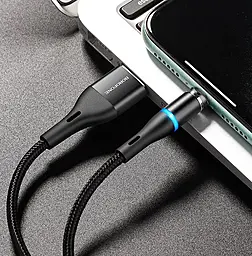 Кабель Borofone BU16 USB-A - Lightning 12w 2.4a 1.2м cable Black - миниатюра 5 Кабель Borofone BU16 USB-A - Lightning 12w 2.4a 1.2м cable Black - миниатюра 5