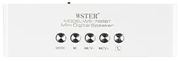 Колонки акустические Wester WS-768BT White - миниатюра 3