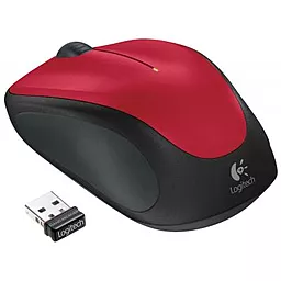 Компьютерная мышка Logitech M235 (910-002496) Red - миниатюра 3