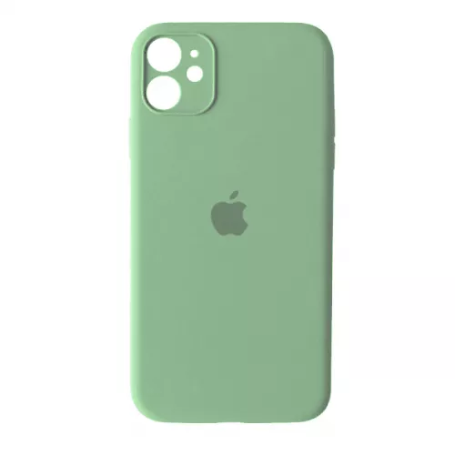 Чохол Silicone Case Full Camera для Apple iPhone 12  fresh green - фото 1