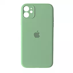 Чохол Silicone Case Full Camera для Apple IPhone 12  fresh green