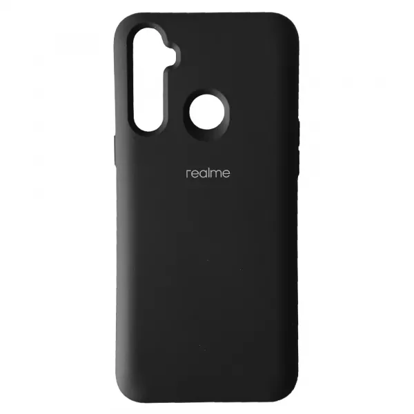 Чохол Silicone Case Full для Realme C3  Black - фото 1