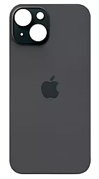 Задняя крышка корпуса Apple iPhone 15 (big hole) Original Black