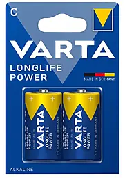 Батарейки Varta C (LR14) LongLife Power 2шт - фото Батарейки Varta C (LR14) LongLife Power 2шт