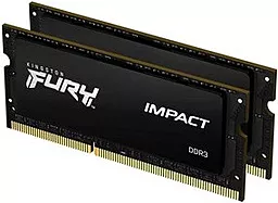 Оперативная память для ноутбука Kingston Fury DDR3L 16GB (2x8GB) 1600 MHz (KF316LS9IBK2/16)