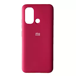 Чехол Silicone Case Full для Xiaomi Redmi 12C Hot Pink