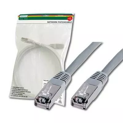 Патч-корд RJ-45 3м Digitus Cat. 5e UTP CU PVC AWG 26/7 серый (DK-1511-030) - фото 1