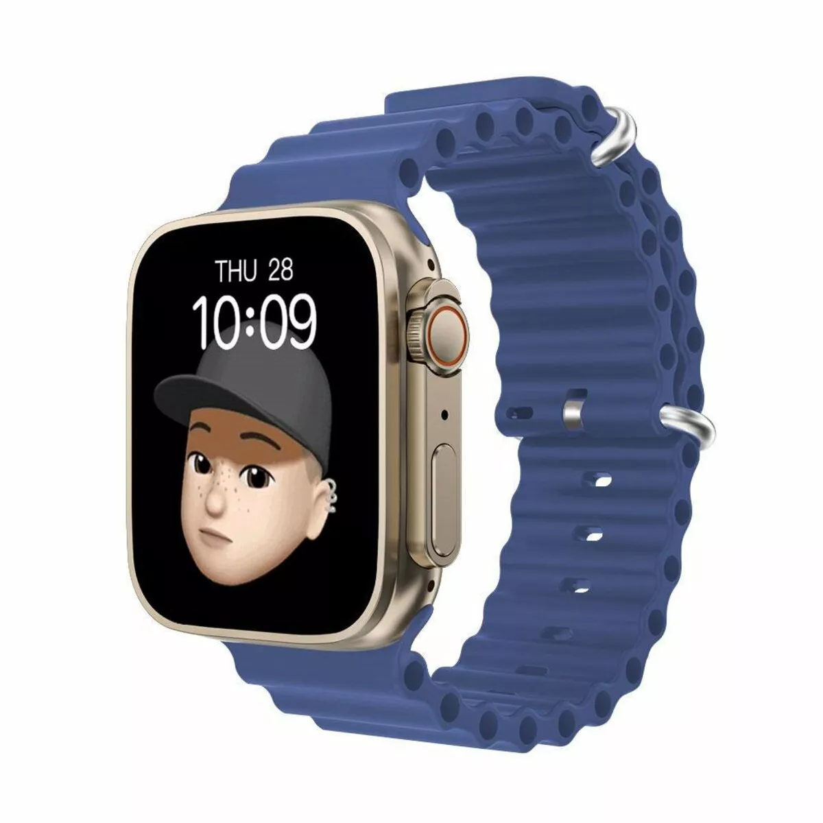 Смарт-часы Big TS900 Ultra GPS  Blue - фото 1