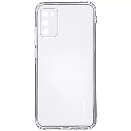 Чехол GETMAN Clear 1,0 mm Samsung A025 Galaxy A02s Transparent
