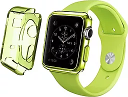 Чехол ArmorStandart для умных часов Apple Watch 38mm/40mm (ARM44951) Прозрачнный Зеленый